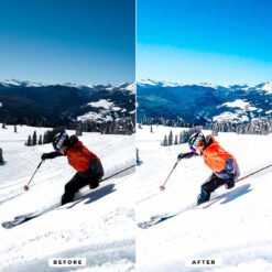 Alternative view of Lightroom Mountain Preset