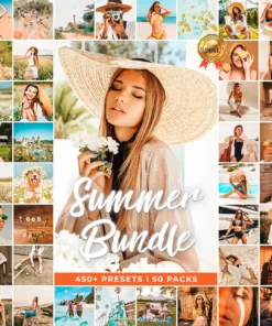 Summer Bundle Lightroom Presets 450 Presets