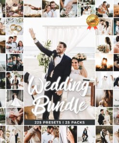 Wedding Bundle Lightroom Presets 225 Presets