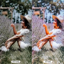 Alternative view of Lilac Lightroom Presets Mobile & Desktop