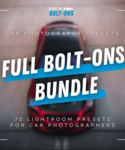 Full Bolt-Ons All Car Lightroom Presets Bundle