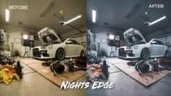 Alternative view of Car Lightroom Preset, Night Time Cars Desktop & Mobile Filter