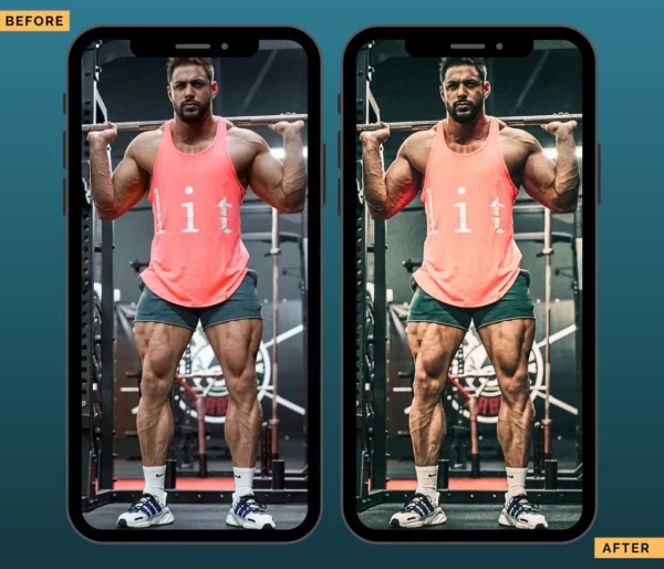 Gym Fitness Lightroom Presets Mobile & Desktop - Image 3