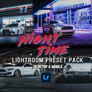 Car Lightroom Preset, Night Time Cars