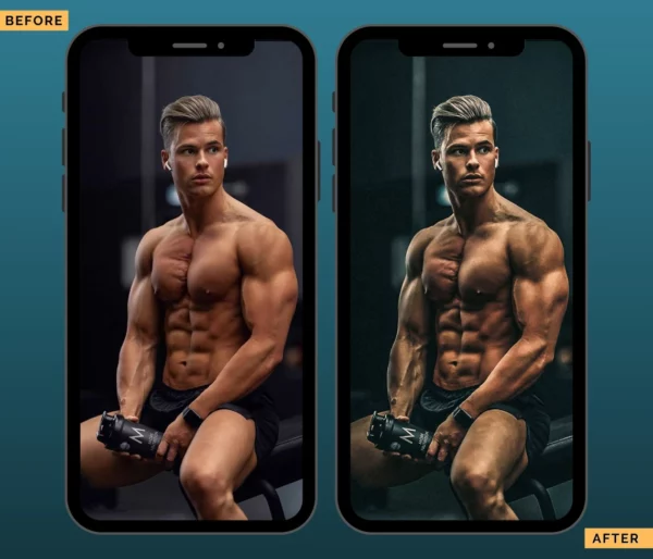 Gym Fitness Lightroom Presets Mobile & Desktop - Image 4