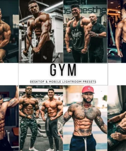 Gym Fitness Lightroom Presets