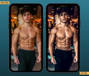 Alternative view of Gym Fitness Lightroom Presets Mobile & Desktop