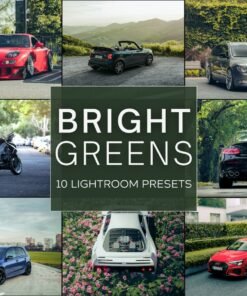 Bright Greens Car Lightroom Presets Pack