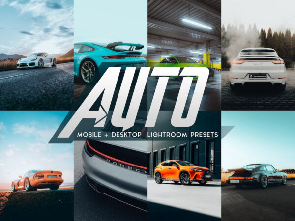 15 Automotive Lightroom Presets Mobile & Desktop