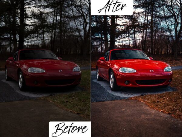 Red Car Lightroom Preset 12 Red Car Presets Mobile & Desktop - Image 4