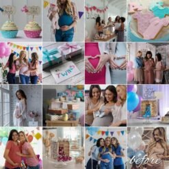 Alternative view of Maternity Lightroom Presets Mobile Presets Family Presets Baby Shower Photo Filters
