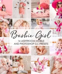 Barbie Girl Presets Baby Lightroom Presets Pink Presets Desktop Presets Mobile Presets