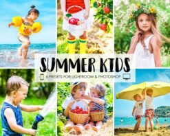 Summer Kids Lightroom Presets Mobile and Desktop Presets