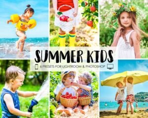 Summer Kids Lightroom Presets Mobile and Desktop Presets