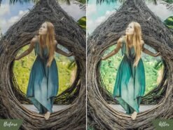 Alternative view of Bali Lightroom Mobile Presets and Desktop Presets Travel tropical preset