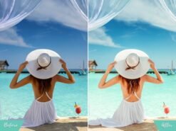 Alternative view of Maldives Lightroom Mobile Presets Desktop Presets Tropical beach