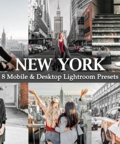 New York Lightroom Mobile Presets and Desktop Presets Black Urban Filter