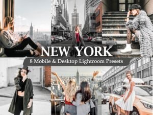 New York Lightroom Mobile Presets and Desktop Presets Black Urban Filter