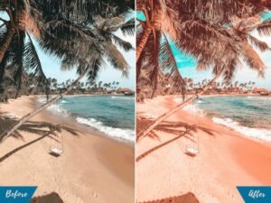 Alternative view of Tropical Paradise Lightroom Mobile Presets Desktop Presets Travel Presets
