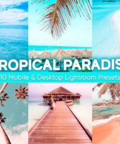 Tropical Paradise Lightroom Mobile Presets Desktop Presets Travel Presets