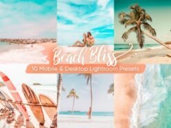 Beach Bliss Lightroom Mobile Presets Desktop Presets lifestyle presets
