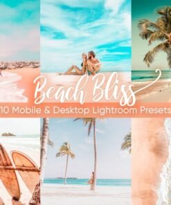 Beach Bliss Lightroom Mobile Presets Desktop Presets lifestyle presets