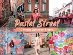 Pastel Street Mobile Lightroom Presets Blogger Preset