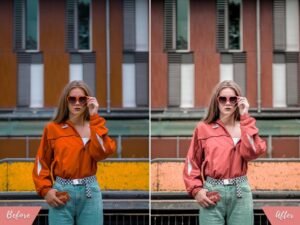 Alternative view of Pastel Street Mobile Lightroom Presets Blogger Preset