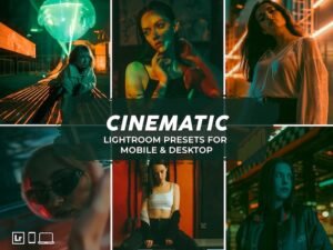Cinematic V3 Lightroom Presets Mobile and Desktop Presets