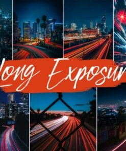 Long Exposure Lightroom Presets Street Night Car Travel Mobile and Desktop