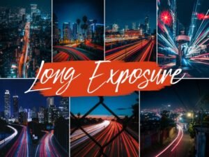 Long Exposure Lightroom Presets Street Night Car Travel Mobile and Desktop