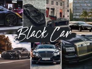 Black Car Lightroom Presets Mobile and Desktop Rich Black Car Preset