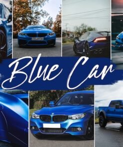 Blue Car Lightroom Presets Mobile and Desktop Car Filter Preset