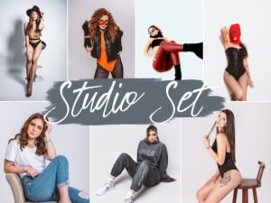  Studio Set Lightroom Presets Mobile and Desktop