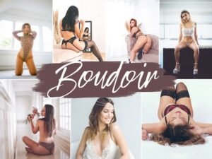 Boudoir Model Lightroom Presets Mobile & Desktop