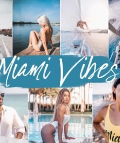 Miami Vibes Lightroom Presets Mobile and Desktop Travel Summer Preset