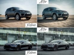 Alternative view of Grey Car Lightroom Presets Mobile and Desktop Car Filter