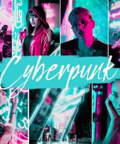 Cyberpunk Presets Mobile and Desktop Neon Night Dark Urban Preset