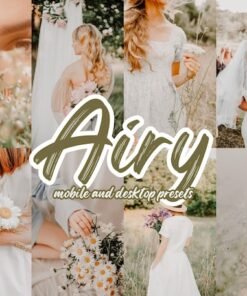Airy Lightroom Presets Mobile & Desktop Minimal Spring Filters