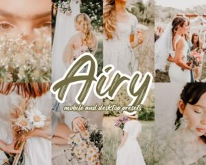 Airy Lightroom Presets Mobile & Desktop Minimal Spring Filters
