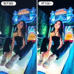 Alternative view of City Street Cinematic Lightroom Presets Street Presets