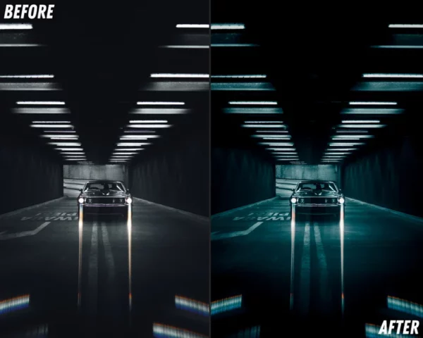 Urban Light Night Car Lightroom Preset Pack - Image 10