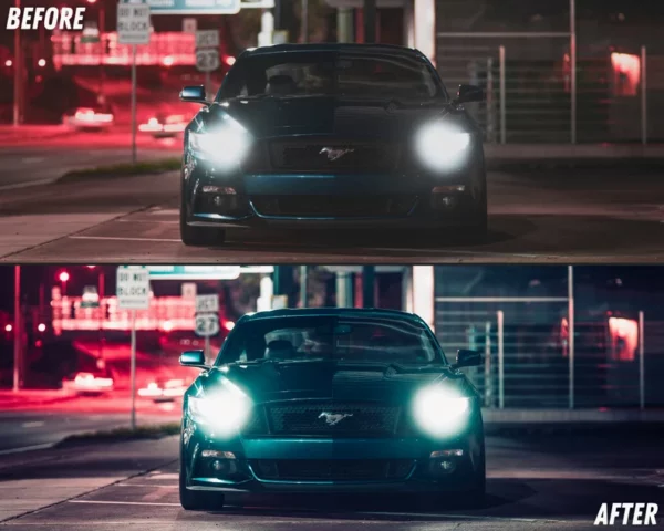 Urban Light Night Car Lightroom Preset Pack - Image 4