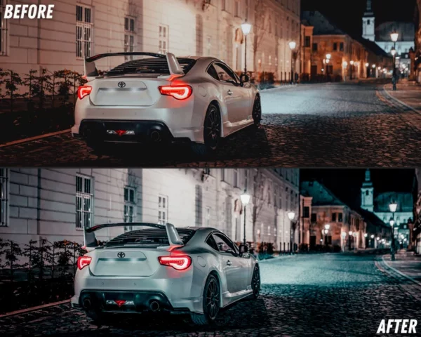 Urban Light Night Car Lightroom Preset Pack - Image 9