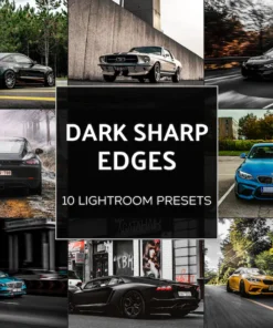 Dark Sharp Edges Car Lightroom Presets Pack