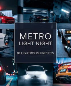 Metro Light Night Car Lightroom Presets (Desktop + Mobile)