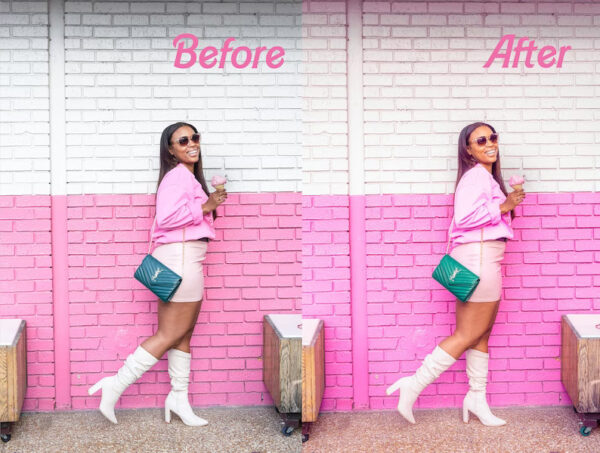 Barbie Bright Pink Lightroom Presets Mobile & Desktop - Image 8