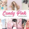 Candy Pink Lightroom Presets Mobile and Desktop Presets