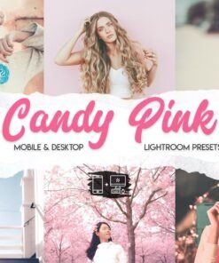 Candy Pink Lightroom Presets Mobile and Desktop Presets