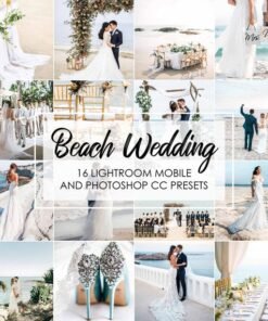Beach Wedding Lightroom Presets Mobile and desktop Wedding Presets